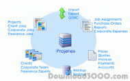 Projetex 2005 Import Utility screenshot